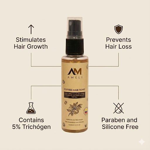 TÓNICO CAPILAR DE CAFÉ