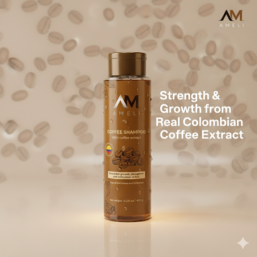 SHAMPOO DE CAFE COLOMBIANO | AMELI HAIR CARE